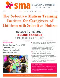 SMTI Selective Mutism Training Institute